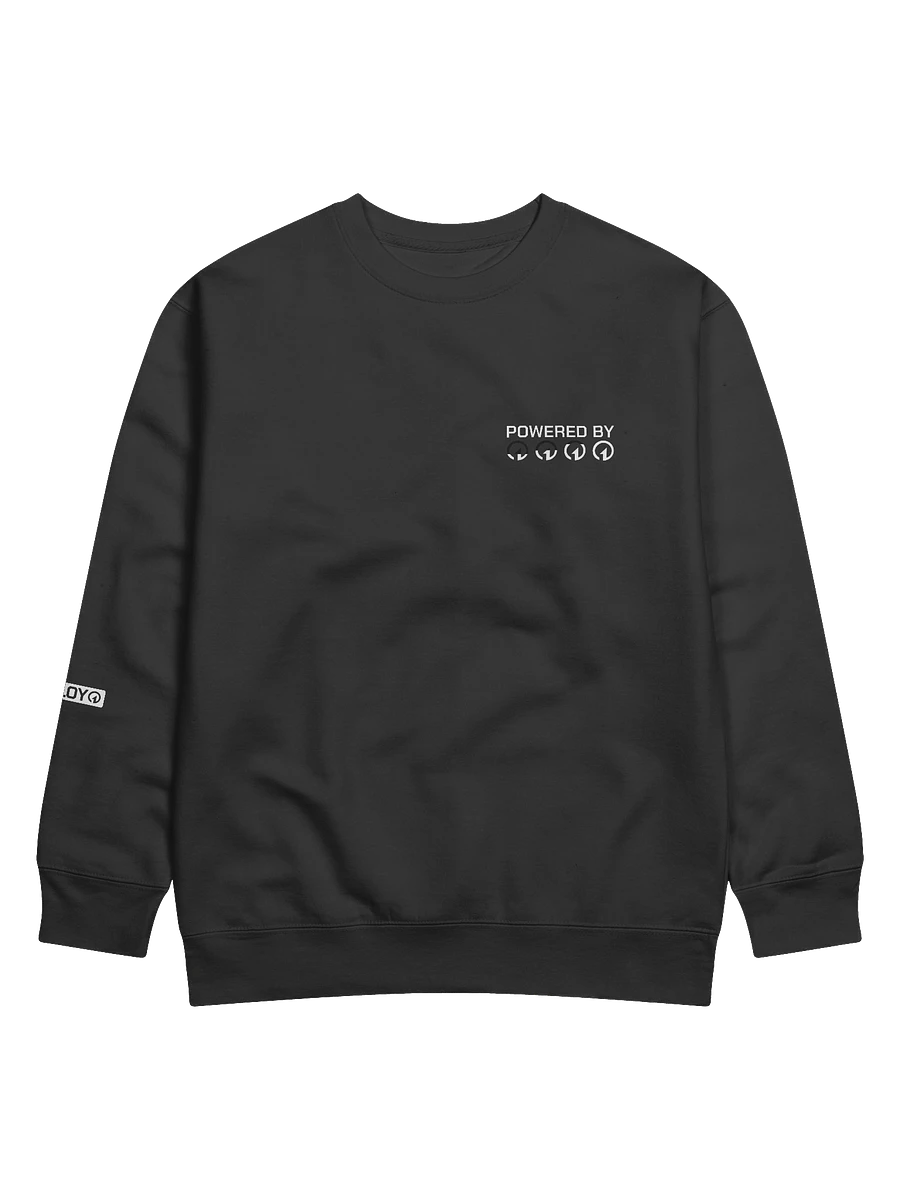 POWERED BY Sweatshirt front